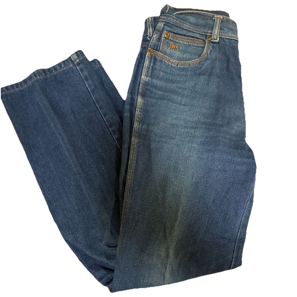 Vintage JW’s Flare Jeans 31xM 100% Cotton Western Embroidered Y2K Indie Sleaze